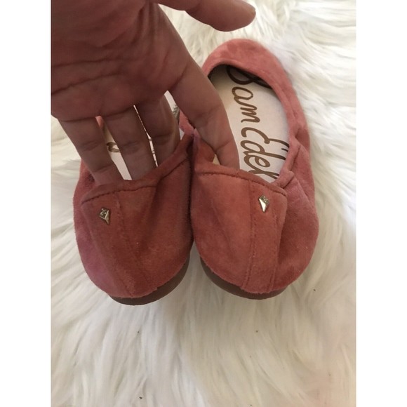 NWOT sam edelman coral suede ballet flats size 8.5 - Picture 4 of 6